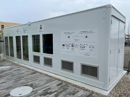 大阪・関西万博向け水素設備用コンテナ