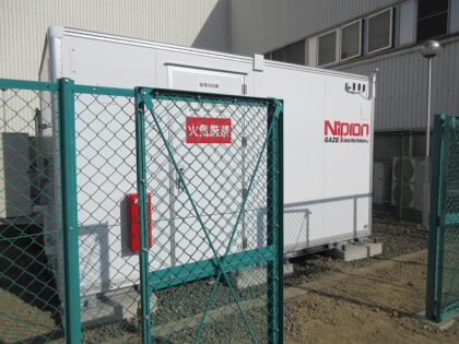 リチウムイオン蓄電池局舎(3)