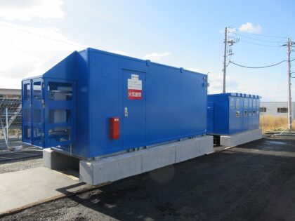 リチウムイオン蓄電池用局舎(1)