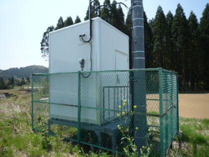水位観測用局舎