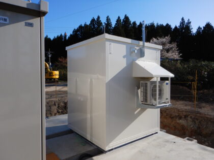 風力発電用機器収容局舎(3)