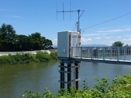 水位・流量観測用局舎