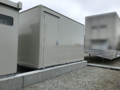 再生可能エネルギー設備用局舎
