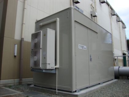 バイオマス発電設備向け収容局舎(2)